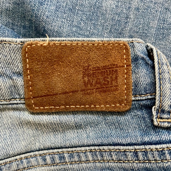 ZARA TRAFALUC PREMIUM WASH BAGGY DISTRESSED JEANS - Picture 6 of 9